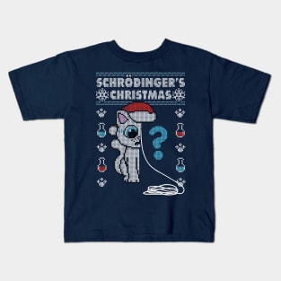 Schrödinger's Christmas! - Ugly Christmas Sweater Kids T-Shirt